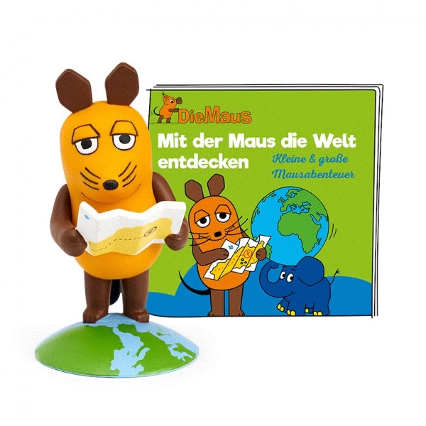Tonies Hörfigur Die Sendung Mit Der Maus - Mit Maus Die Welt Entd. 3 Tonies Hörfigur Die Sendung Mit Der Maus - Mit Maus Die Welt Entd.